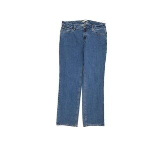 Blue Mountain‎ Straight Leg Women's size 16 Dark Wash Blue Denim jeans